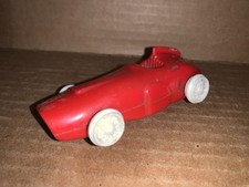 Vintage Red Slot Car Toy Lot Sc168 