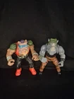 VINTAGE 1988 Playmates BEEBOP/ROCKSTEADY TMNT 2 Figure Loose Lot (USED)