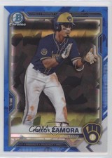 2021 Bowman Sapphire Edition Chrome Prospects Freddy Zamora #BCP-2 4s2