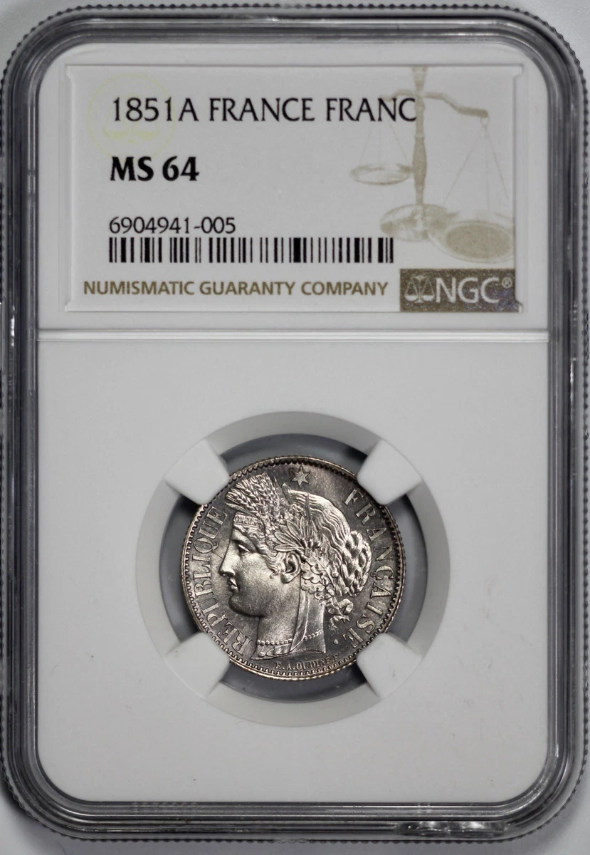 NGC 1851 Year French Coins for sale | eBay