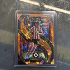 2024 Select Premier League Tyler Dibling Mezzanine Orange Ice Rookie Card /155. rookie card picture