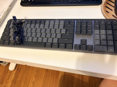 Logitech MX Mechanical Wireless Illuminated Performance Keyboard Backlit Keys