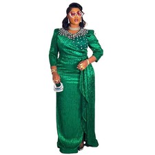 Women African Abaya Plus Size Long Maxi Dress Formal Evening Prom Gown Party New