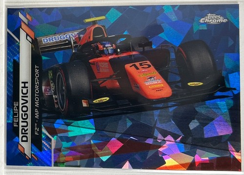 Felipe Drugovich #72 2020 Topps Chrome Formula 1 card