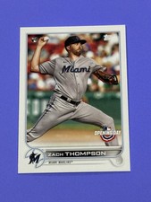 2022 Topps Opening Day Zach Thompson Rookie #11 Miami Marlins RC (W)