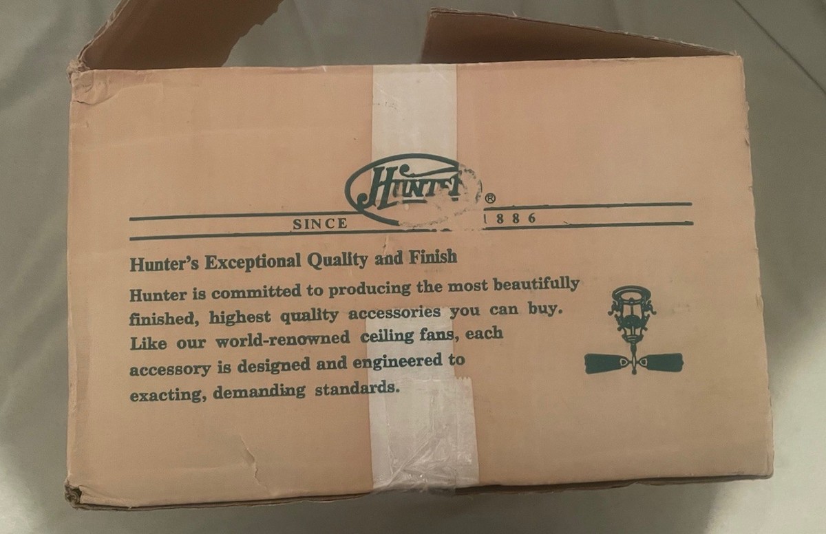 Vintage Hunter Ceiling Fan 26129 1993 52” Pull Chain New Open Box