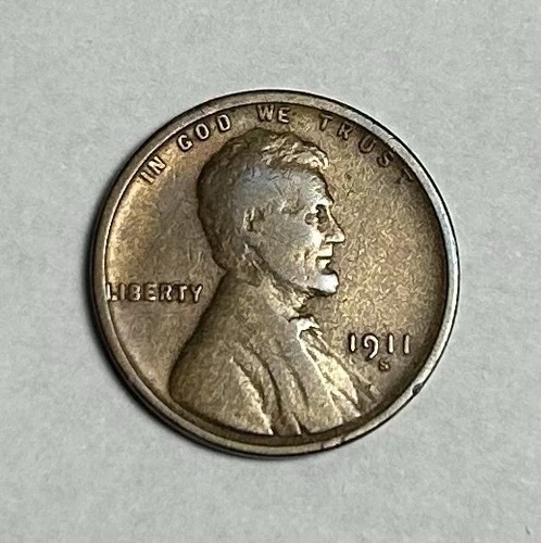 1911 S LINCOLN CENT FINE
