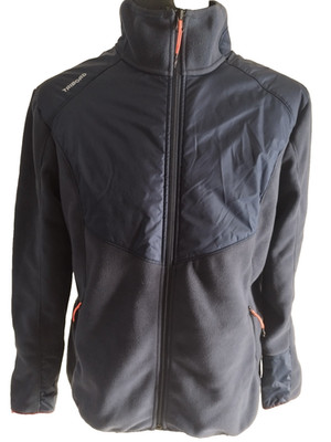 Decathlon Tribord Herren Fleecejacke XL Dunkelblau Outdoor Segeln Sport #