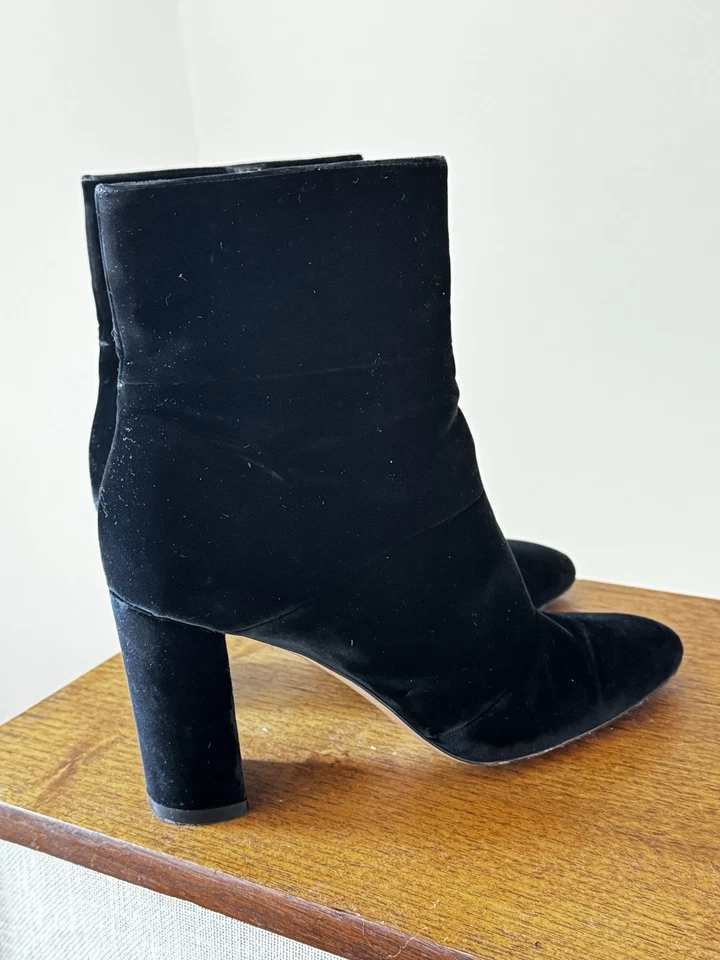 Gianvitto Rossi VELVET 靴子 39 — 第 3/4 张图片