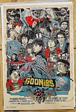 3D - The goonies by Tyler Stout - Regular - Rare Sold out Mondo - WYSIWYG