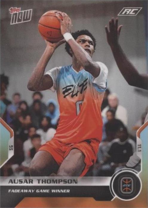 2021-22 Topps Now Overtime Elite - Ausar Thompson #10 - 1 of 2