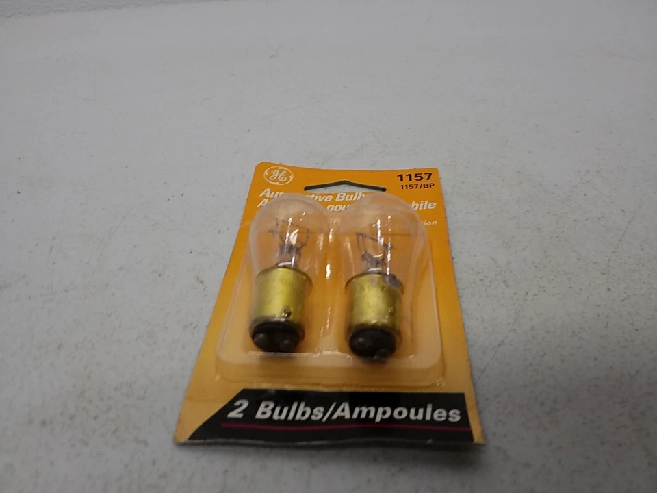 1157 General Electric Automotive Bulbs 12v Quantity Of 2 Clear Bulbs - Image 2 of 4