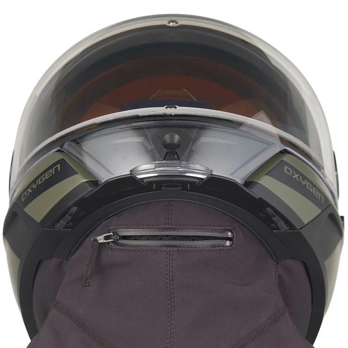 SKI-DOO OXYGEN SE HELMET DOT 9290270677 GREEN MEDIUM SKI DOO SNOWMOBILE HELMET - Foto 5 di 9