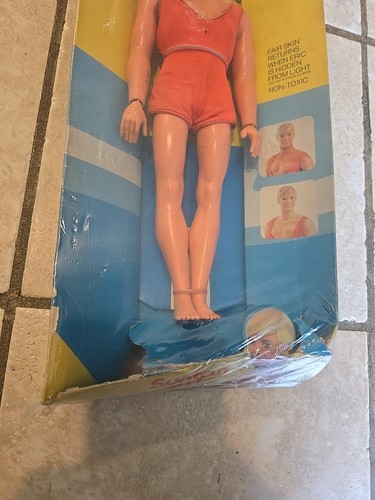 Neu im Karton 1977 Vintage IDEAL Puppe SUNTAN ERIC NRFB Dienstag Taylor Boyfriend - Bild 3 von 11