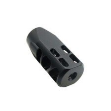 Steel 1/2x28 Tanker Comp 5.56 .223 Muzzle Brake Muzzle Device Ported Compensator