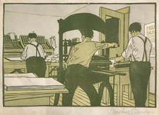 The Print Shop : Gustave Baumann : Archival Quality Art Print