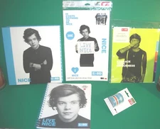 HARRY STYLES 1D One Direction Choose Notebook Stickers or Dividers - NEW