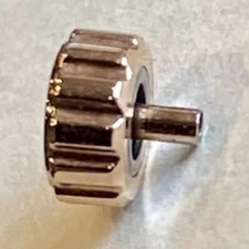 Gold Crown for Patek Philippe 6x3mm, Tap 10, Case Tube 2.5, Crown Tube 1.2 -1.3