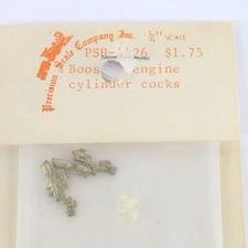 Boost Engine Cylinder Cocks Brass Train Parts Precision 1/4" Scale Psh-4426