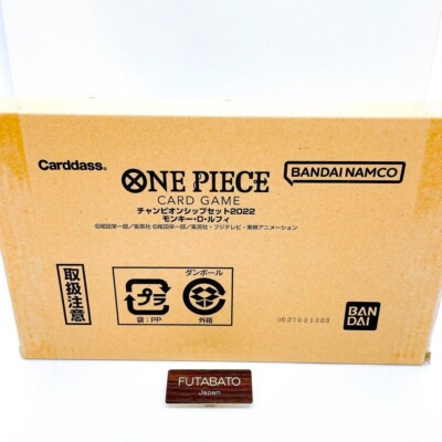 One Piece Card Game Championship Set 2022 Monkey D. Luffy w/Promo From  Japan New | eBay