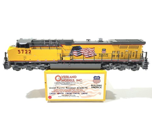 Overland OMI UP GE AC44CTE Union Pacific #5722 HO modelo de latón #6583.2 | Zustand: New: Other (See Details)