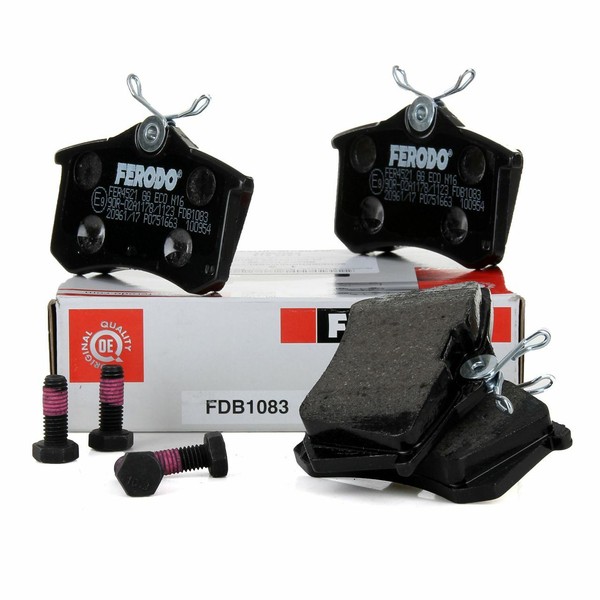 Ferodo BremsbeläGe FüR Audi Citroen Fiat Ford Peugeot Seat Skoda VW Hinten-image