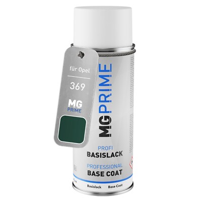 Autolack Spraydose für Opel 369 65L 30D DY Rio Verde Metallic Basislack