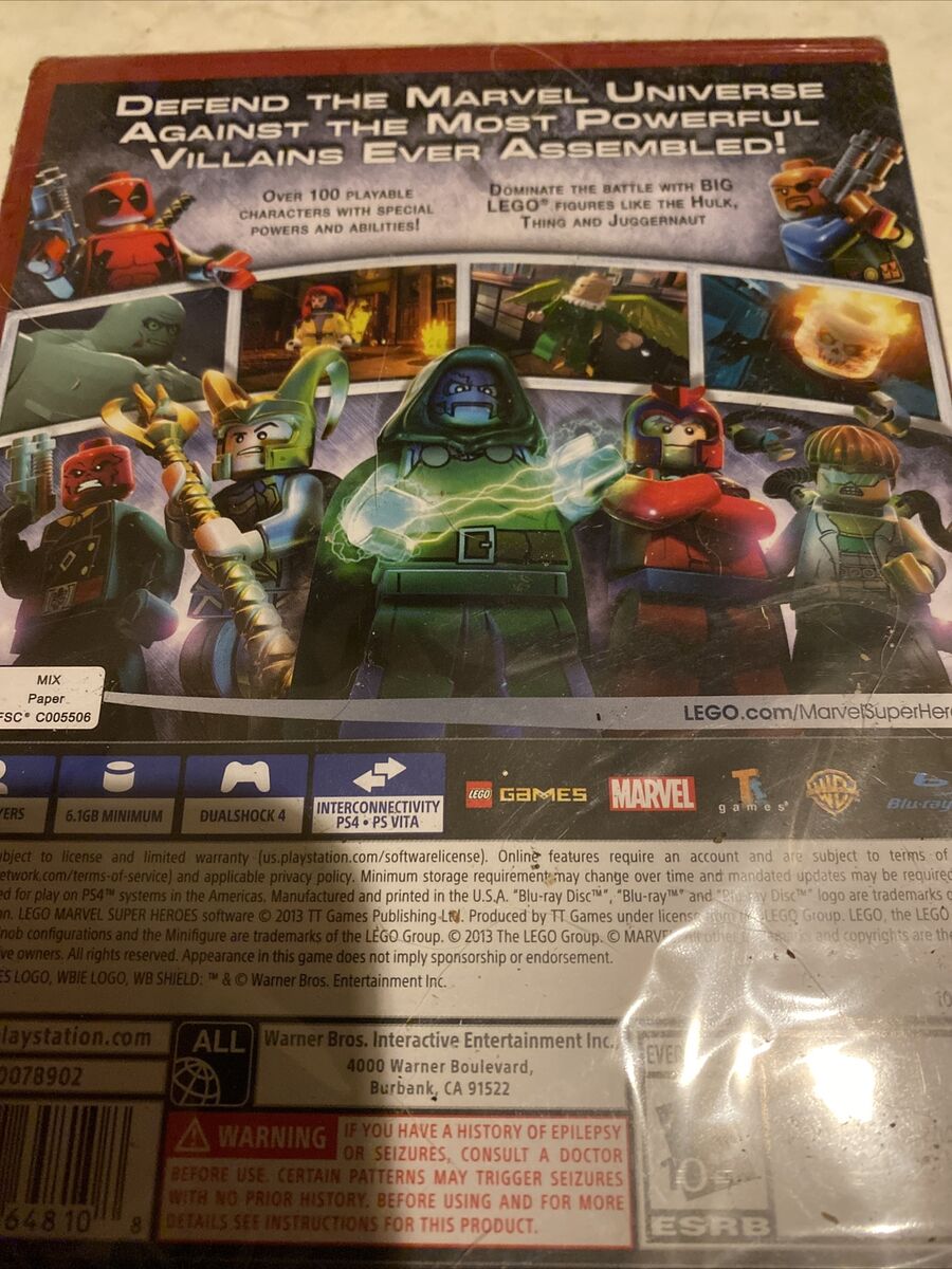 LEGO Marvel Avengers, Warner Bros, PlayStation 4 