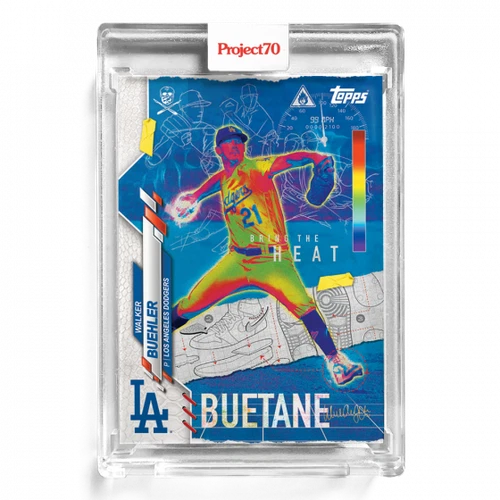 Topps PROJECT 70 Card 67 - 2020 Walker Buehler by The Shoe Surgeon - Presale