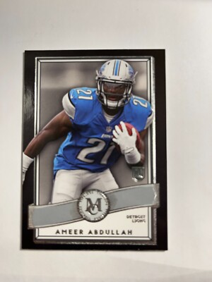 2015 topps MC Football Ameer Abdullah # 42