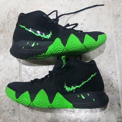 Nike Kyrie IV 4 Halloween Black Rage Green 943806-012 Men's Size US8 ONLY ONE!! 884802126478 | eBay