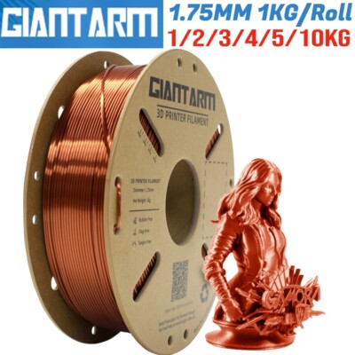 GIANTARM 1/2/3/4/5/10KG 3D Drucker Filament Silky Kupfer PLA 1KG/Rollen 1.75mm