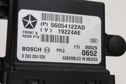 CHRYSLER 300C MK2 LD PDC Parking Distance ECU Control Unit 56054122AD 2012 - Picture 3 of 3