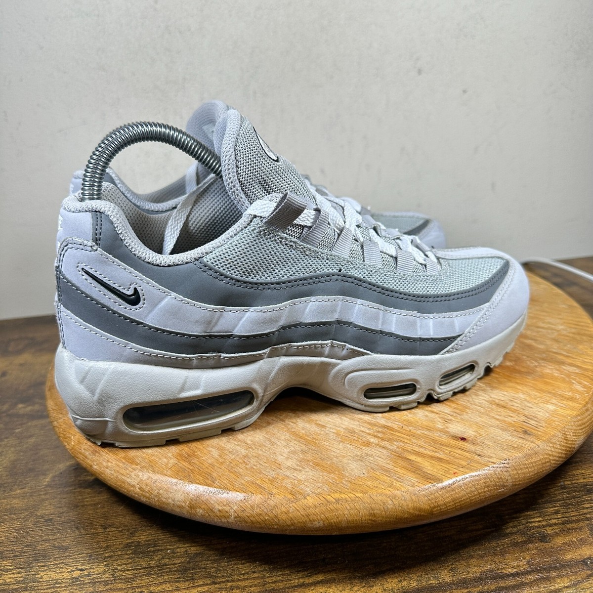 ★鑑定士認定★NIKE AIR MAX 95 MEN'S SHOES★ Nike Air Max 95 Greyscale Black Wolf Men's Size 7 Shoes