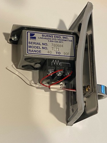 Burns Engineering Inc TL21 RTD Transmitter Range 40 - 90F New Unused w/ Warranty - Picture 2 of 12