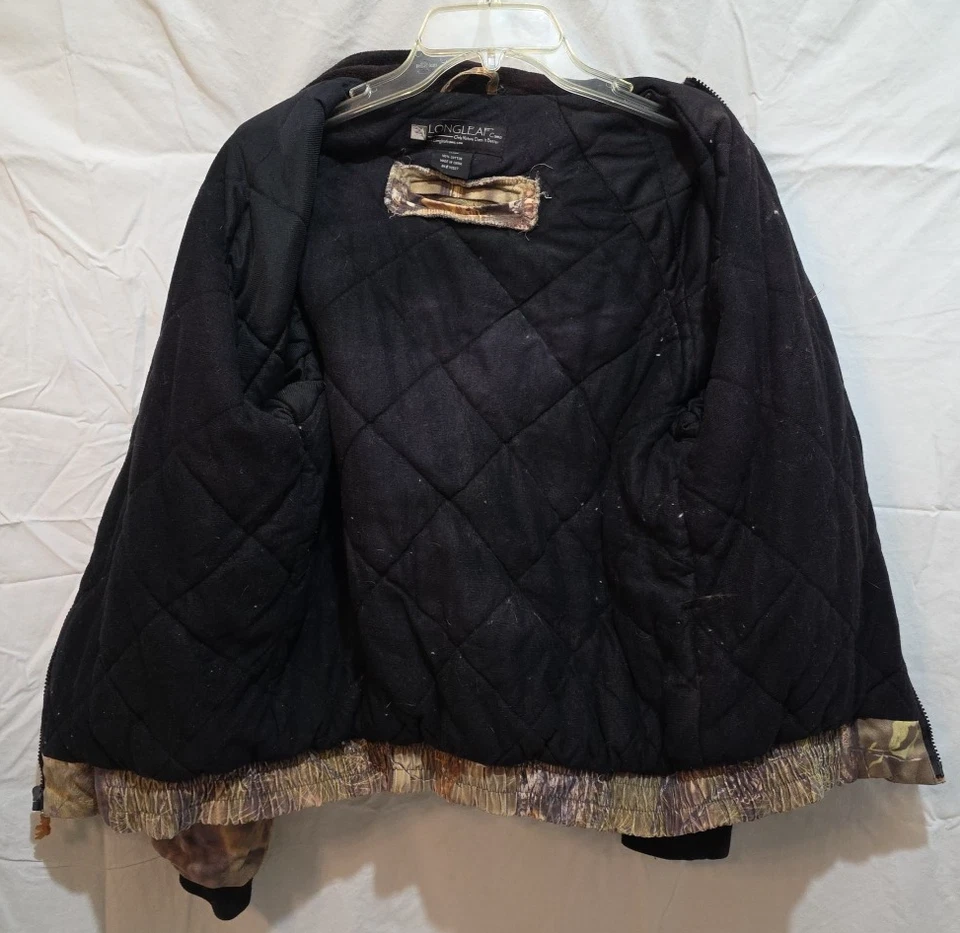 LONGLEAF Camo Full Zip Large Fleece Lined Jacket 118527 - Image 4 of 4