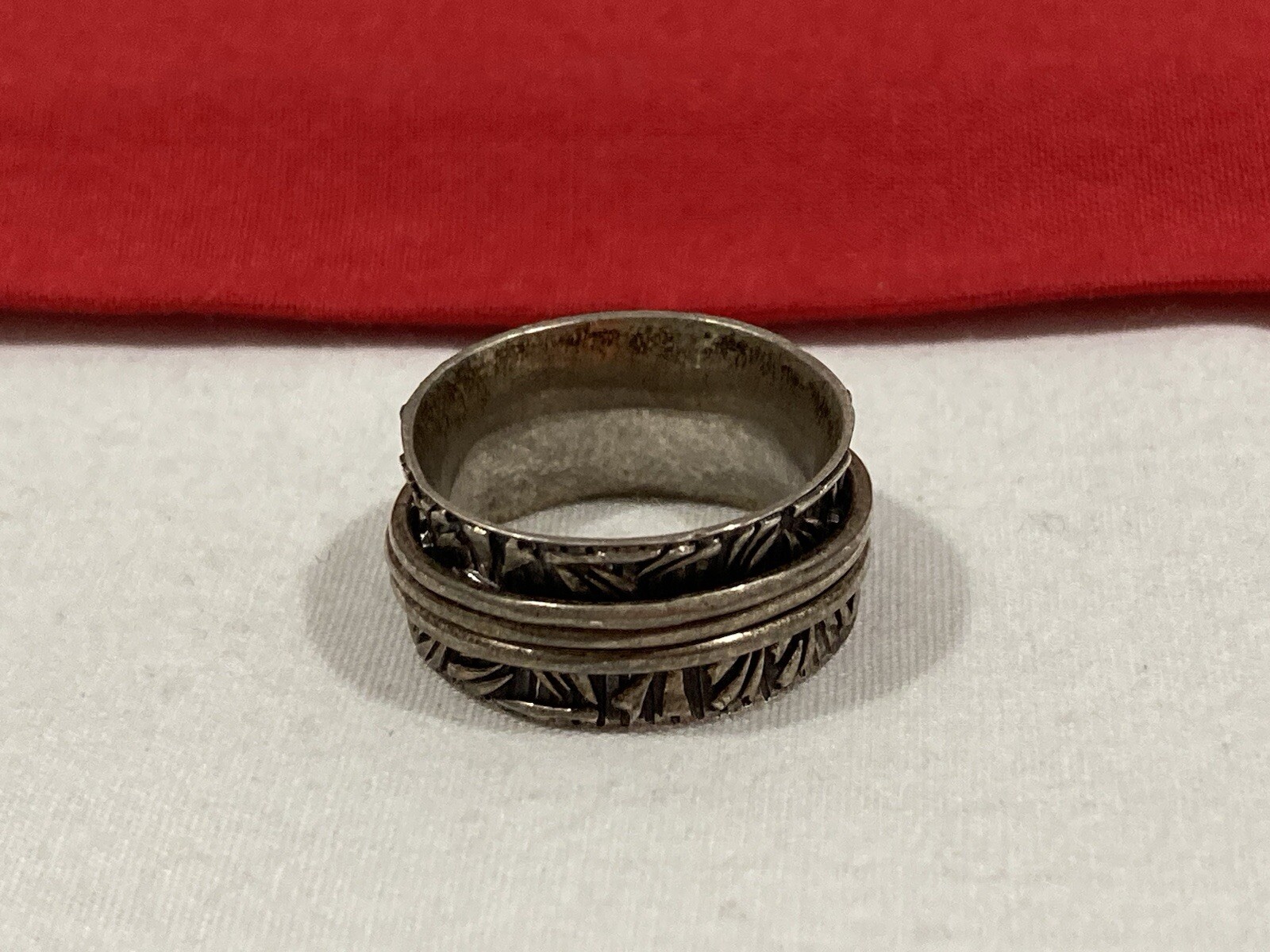 D’Joy Solid Sterling Silver 925 Signed Etched Rai… - image 7