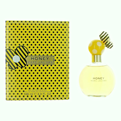 MARC JACOBS: HONEY EAU DE PARFUM SPRAY 3.3FLOZ. CELLO WRAPPER. ORG$138 NOW $110
