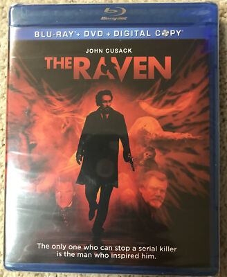 The Raven Blu Ray/DVD/Digital Copy - Brand New - Sealed! 