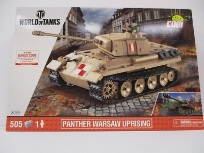 COBI World Of Tanks 3035 Panther Warsaw Uprising