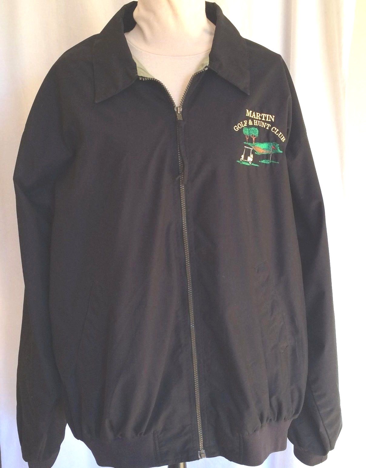 nylon golf windbreaker