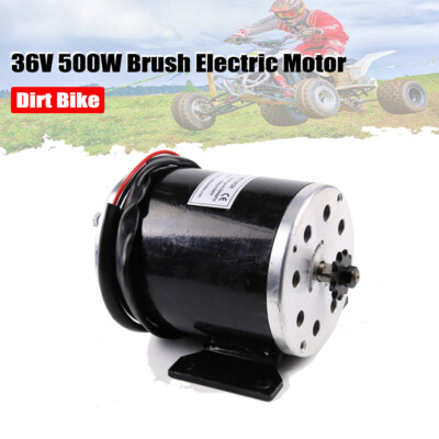 36V 500W Brush Electric Motor MY1020 For Scooter E-Bike Go Kart ATV E300 MX350