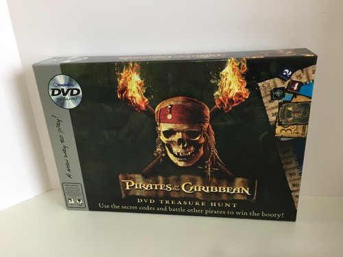 Disney Pirates of the Caribbean DVD Treasure Hunt Board Game 100% Complete 2006 - Picture 1 of 9
