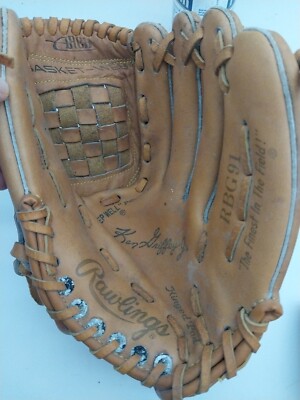 Rawlings Leather Baseball Glove 11 Inch RHT Ken Griffey Jr. Rbg90