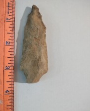 Native American Artifact North Carolina Snap Base Kirk Arrowhead Knife