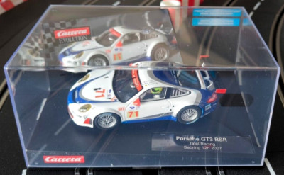 Carrera Evolution 132 27209 Porsche GT3 RSR Tafel Racing Sebring 12h 2007 in OVP