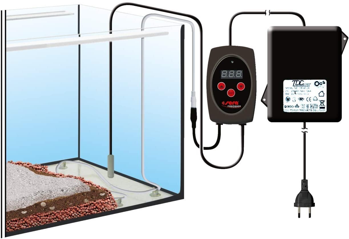 Riscaldamento fondo acquario computerizzato per pesci e piante
