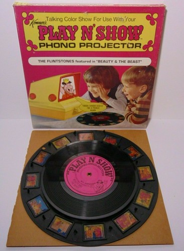Vintage 1969 Kenner Play N Show Beauty The Beast Flintstones Toy Original Box Ebay Vintage 1969 Kenner Play N Show Beauty The Beast Flintstones Toy Original Box Ebay