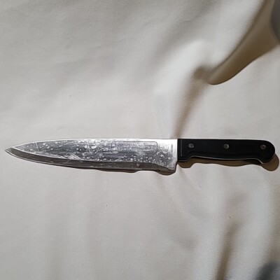 vtg Rostfrei Profiline Solingen Bachmayer Forged Professional 9.5'' Knife Germany