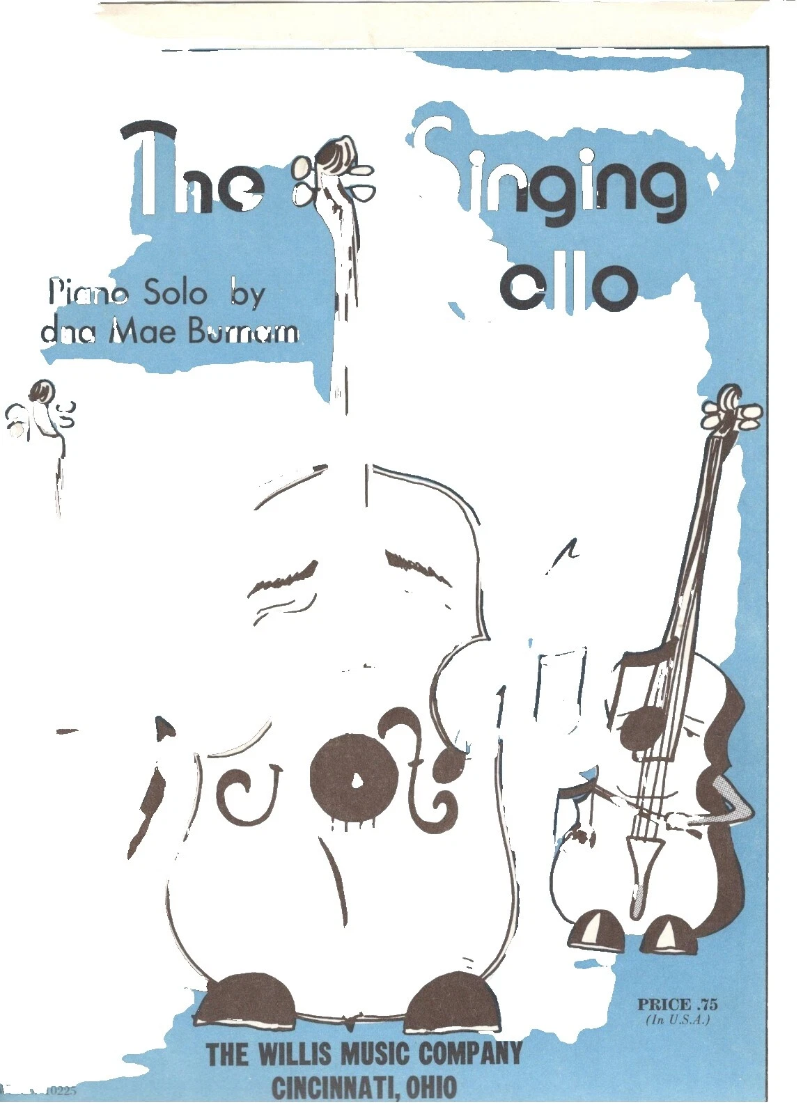 Hoja vintage y antiguas de violonchelo Sheet Music Books